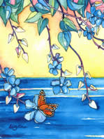 Golden Sky Flower